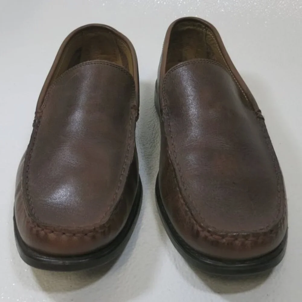Bass Oil Tanned Leather Casual Dress Loafers Men's Shoes Footwear Sz 10.5 M